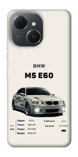 Чохол на TECNO Spark 40C BMW M5 E60 фото 1 з 1