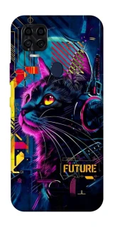 Чохол на ZTE Blade v2020 Cyber Cat v2 фото 1 з 1