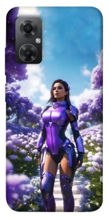 Чехол на Xiaomi Redmi Note 11R Cyber space girl ver.4 фото 1 из 1