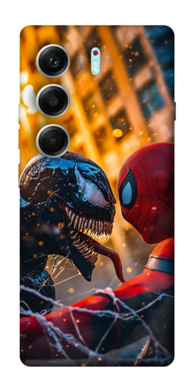 Чохол на Tecno Camon 40 Pro 5G Venom vs Spiderman фото 1 з 1