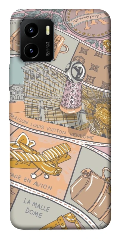 Чехол на Vivo Y15s Fashion collage ver.2 фото 1 из 1