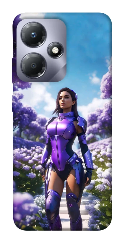 Чохол на Infinix Hot 30 Play Cyber space girl ver.4 фото 1 з 1