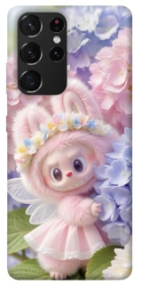 Чехол на Samsung Galaxy S21 Ultra Labubu & Flowers ver.1 фото 1 из 1