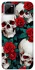 Чохол на Realme C11 skull and rose фото 1 з 1