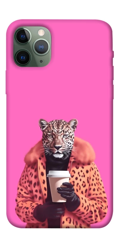 Чехол на Apple iPhone 11 Pro (5.8") Леопард с кофе фото 1 из 1