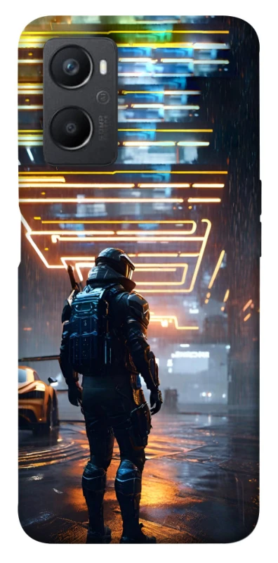 Чохол на Oppo A96 Cyber character фото 1 з 1