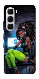 Чохол на Infinix Hot 60i Cyber girl фото 1 з 1