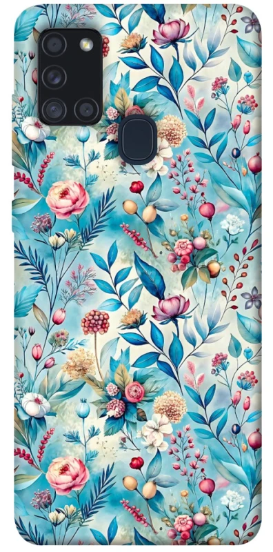 Чохол на Samsung Galaxy A21s Floral design ver.5 фото 1 з 1