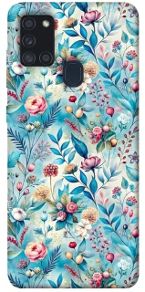Чехол на Samsung Galaxy A21s Floral design ver.5 фото 1 из 1
