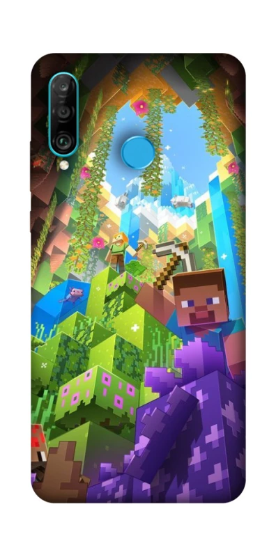Чохол на Huawei P30 lite Minecraft forever фото 1 з 1