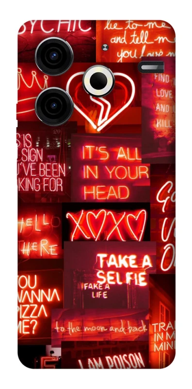 Чохол на TECNO Pova 6 Neo (LI6) Love collage ver.7 фото 1 з 1