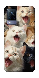 Чохол на Vivo V21 Коти фото 1 з 1