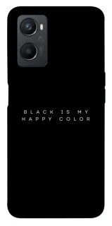 Чехол на Oppo A96 Black color фото 1 из 1