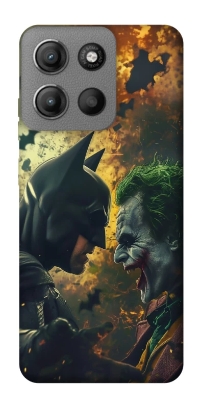 Чохол на Motorola Moto G15 Power Batman and the Joker фото 1 з 1