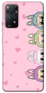Чехол на Xiaomi Redmi Note 11 Pro 4G/5G All Labubu 4 фото 1 из 1