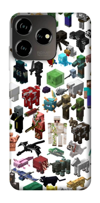 Чохол на ZTE Blade V50 Design 4G Minecraft v4 фото 1 з 1