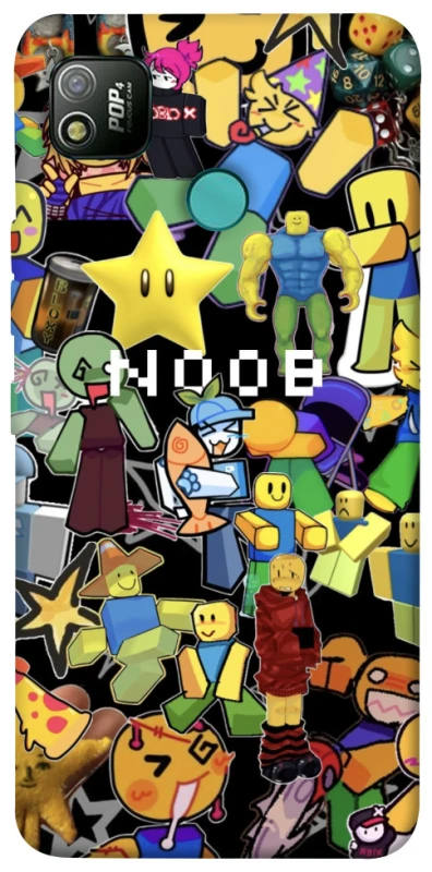 Чехол на TECNO POP 4 Roblox Noob фото 1 из 1