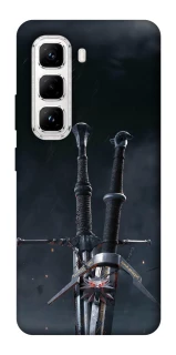 Чехол на Infinix Hot 50 Pro Мечи Ведьмака фото 1 из 1