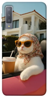 Чехол на Samsung A750 Galaxy A7 (2018) Stylish Cat Cruise фото 1 из 1