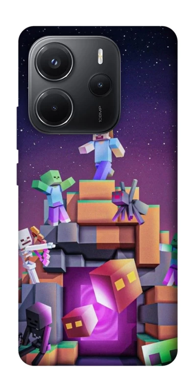 Чохол на Xiaomi Redmi Note 14 4G (Int. version) Minecraft aesthetics фото 1 з 1