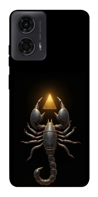Чохол на Motorola Moto G04 Scorpio with Golden Triangle фото 1 з 1