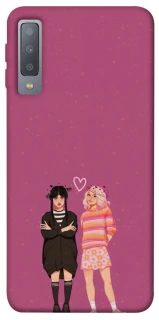 Чехол на Samsung A750 Galaxy A7 (2018) Raven & Rainbow Wednesday фото 1 из 1