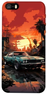 Чохол на Apple iPhone 5/5S/SE Car at sunset фото 1 з 1
