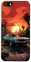 Чехол на Apple iPhone 5/5S/SE Car at sunset фото 1 из 1