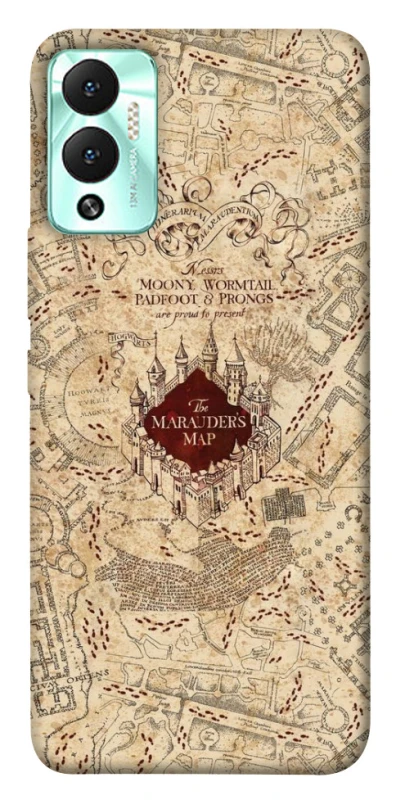 Чохол на Infinix Hot 12 Play Harry Potter Marauder's Map фото 1 з 1
