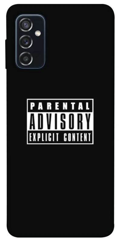 Чохол на Samsung Galaxy M52 Parental Advisory Label фото 1 Чохол на Samsung Galaxy M52 Parental Advisory Label фото 1 з 1