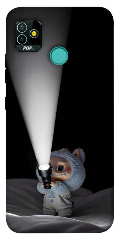 Чохол на TECNO POP 5 Labubu with flashlight ver.3 фото 1 з 1