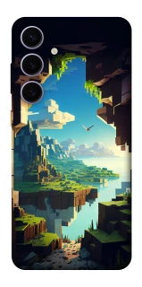 Чехол на Samsung Galaxy S25+ Minecraft sunrise фото 1 из 1