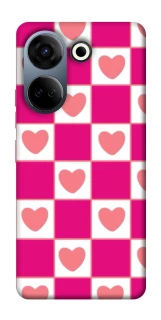 Чохол на TECNO Camon 20 Pro (CK7n) Chess heart фото 1 з 1