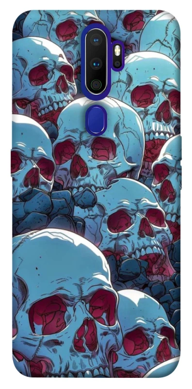 Чохол на Oppo A5 (2020) / Oppo A9 (2020) Skulls v2 фото 1 з 1