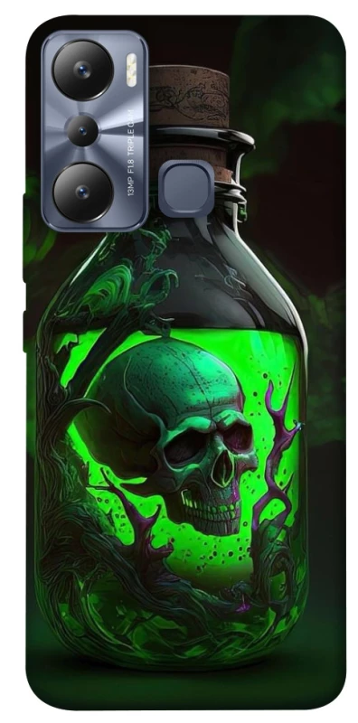 Чехол на Infinix Hot 20i Skull bottle фото 1 из 1