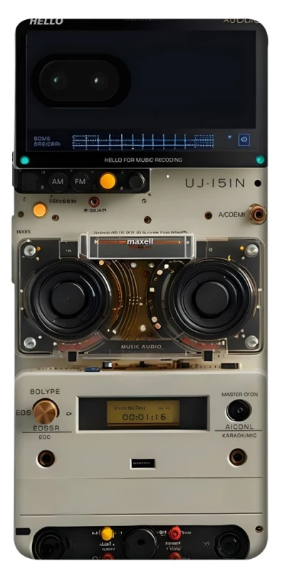 Чехол на Google Pixel 7a Audio panel фото 1 из 1