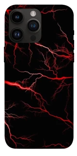 Чехол на Apple iPhone 14 Pro Max (6.7") Красная молния фото 1 из 1