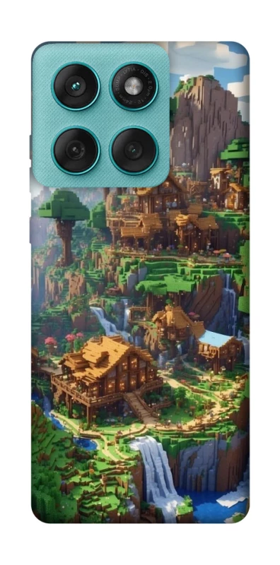 Чохол на Motorola Edge 60 Fusion Minecraft universe фото 1 з 1