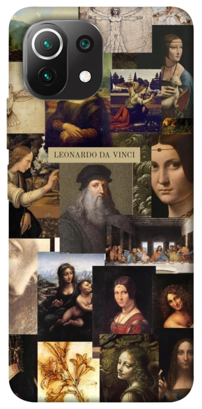 Чохол на Xiaomi Mi 11 Lite Leonardo da Vinci фото 1 з 1