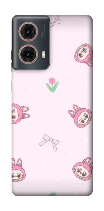 Чохол на Motorola Moto G85 Labubu Flower фото 1 з 1