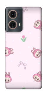 Чохол на Motorola Moto G85 Labubu Flower фото 1 з 1