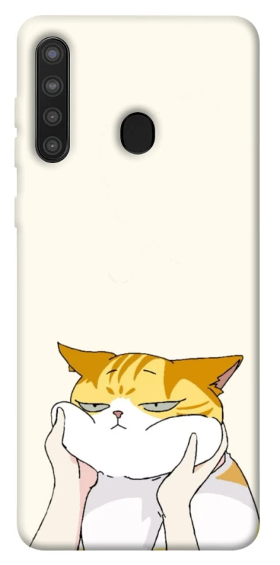 Чехол на Samsung Galaxy A21 Cat bun фото 1 из 1