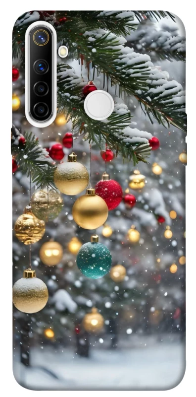 Чохол на Realme 6i Новорічний v48 фото 1 з 1