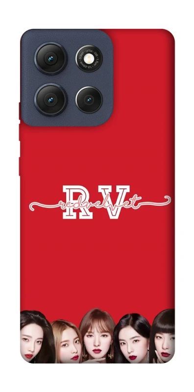 Чохол на Motorola Moto G86 RED VELVET v3 фото 1 з 1