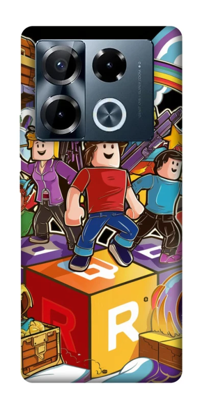 Чохол на Infinix Note 40 Pro 4G Roblox family фото 1 з 1