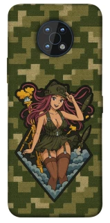 Чехол на Nokia G50 Military Waifu фото 1 из 1