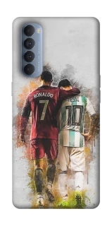 Чохол на Oppo Reno 4 Pro Ronaldo та Messi фото 1 з 1