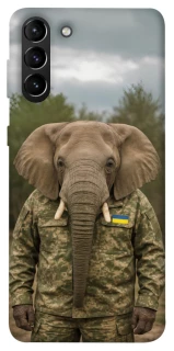 Чехол на Samsung Galaxy S21+ Слон защитник фото 1 из 1