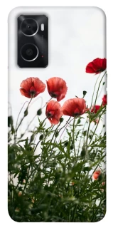 Чехол на Oppo A76 4G Поле маков фото 1 из 1