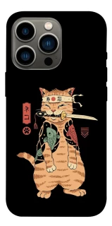 Чохол на Apple iPhone 13 Pro (6.1") Кіт-самурай фото 1 з 1